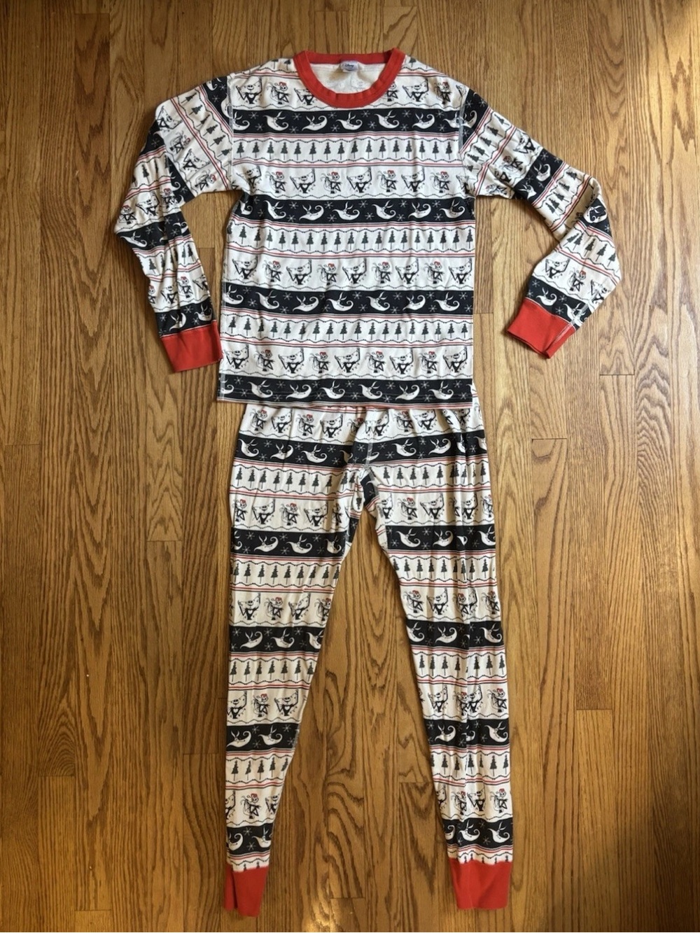 HANNA Andersson The Nightmare Before Christmas Fair Isle Pajamas adult S